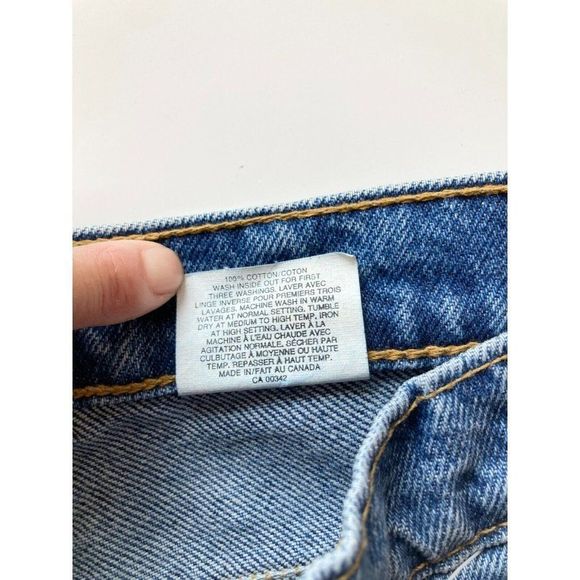 Men's NWT 90's LEVI'S 512 Vintage Deadstock Medium Rinse Slim Jeans, Size 28x34 - Picture 13 of 14